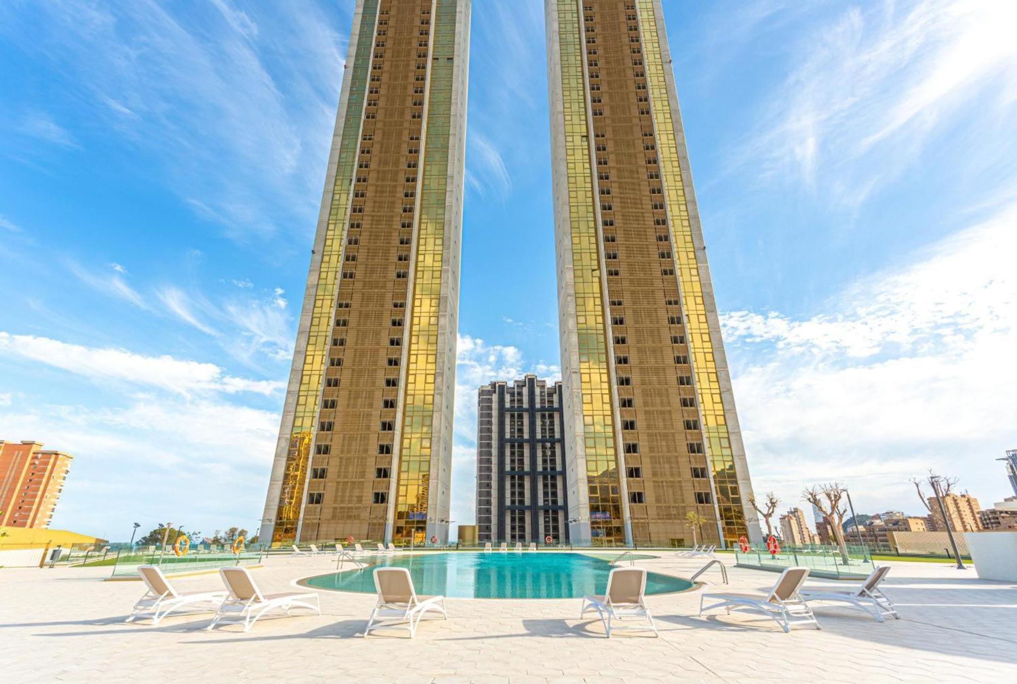 Intempo Sky Luxury Apartment 26 Floor Seaview Benidorm Buitenkant foto